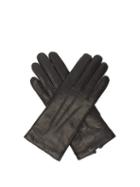 Matchesfashion.com Agnelle - Cashmere-lined Leather Gloves - Womens - Black