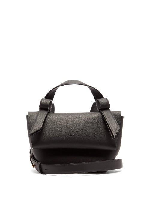 Matchesfashion.com Acne Studios - Musubi Milli Leather Cross Body Bag - Womens - Black