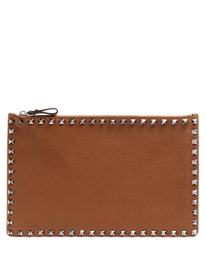 Valentino Rockstud Leather Pouch