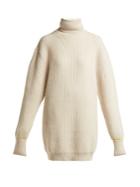 Maison Margiela Oversized Wool-blend Roll-neck Sweater