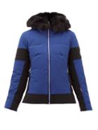 Matchesfashion.com Fusalp - Gardena Iii Faux-fur-trimmed Ski Jacket - Womens - Navy