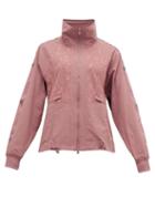 Matchesfashion.com Adidas By Stella Mccartney - Leopard Jacquard Track Jacket - Womens - Pink