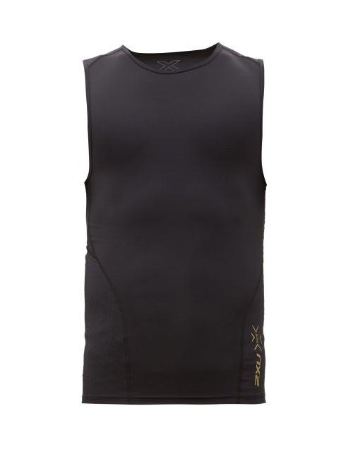 Matchesfashion.com 2xu - Cross Training Performance Tank Top - Mens - Black Multi