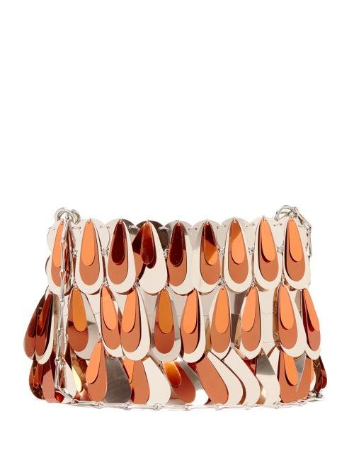Matchesfashion.com Paco Rabanne - Sparkle 1969 Sequinned Shoulder Bag - Womens - Pink Multi