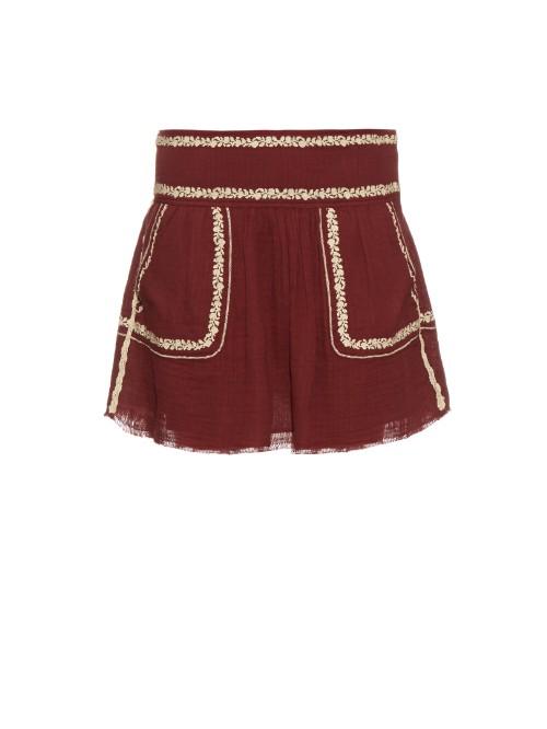 Isabel Marant Étoile Vittoria Frayed-hem Skirt