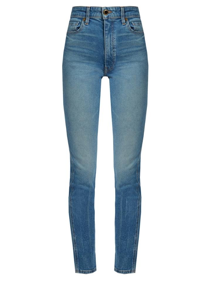 Khaite Vanessa High-rise Slim-leg Jeans