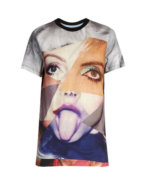 House Of Holland Debbie Harry Cotton-jersey T-shirt