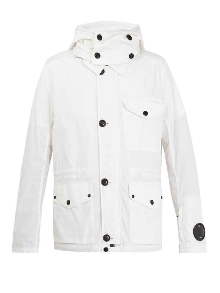 C.p. Company Goggle Cotton-blend Jacket