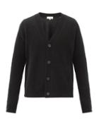 Matchesfashion.com Studio Nicholson - Buttoned Wool-blend Cardigan - Mens - Black