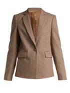 Joseph Prisca Single-breasted Wool-blend Jacket
