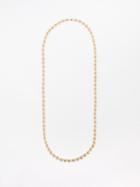Luis Morais - Skull-chain 14kt Gold Necklace - Mens - Gold