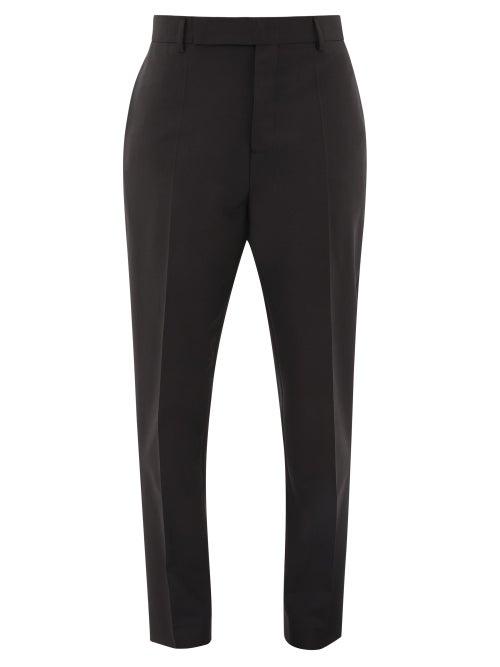 Matchesfashion.com Rick Owens Drkshdw - Austin Straight-leg Crepe Trousers - Womens - Black