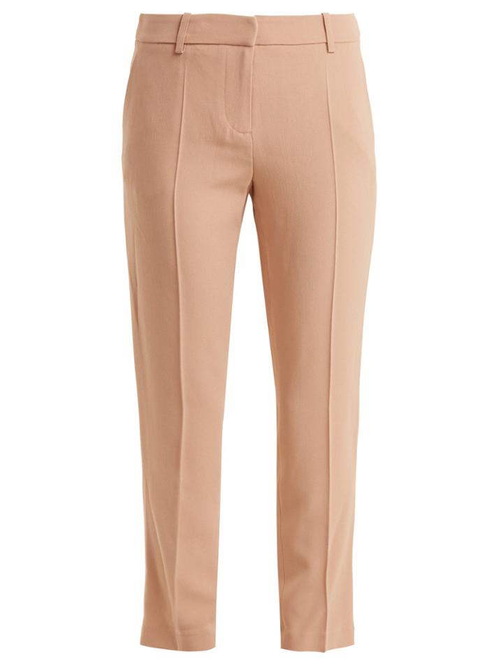 Vanessa Bruno Moustique Mid-rise Crepe Trousers