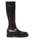 Givenchy - Leather Knee-high Boots - Womens - Black