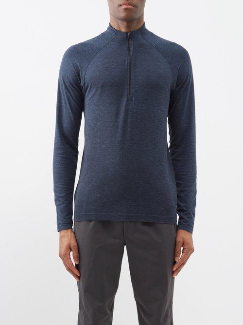 Lululemon - Metal Vent Tech 2.0 Jersey Sweatshirt - Mens - Navy