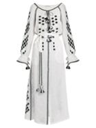 Vita Kin All Stars Embroidered Linen Dress