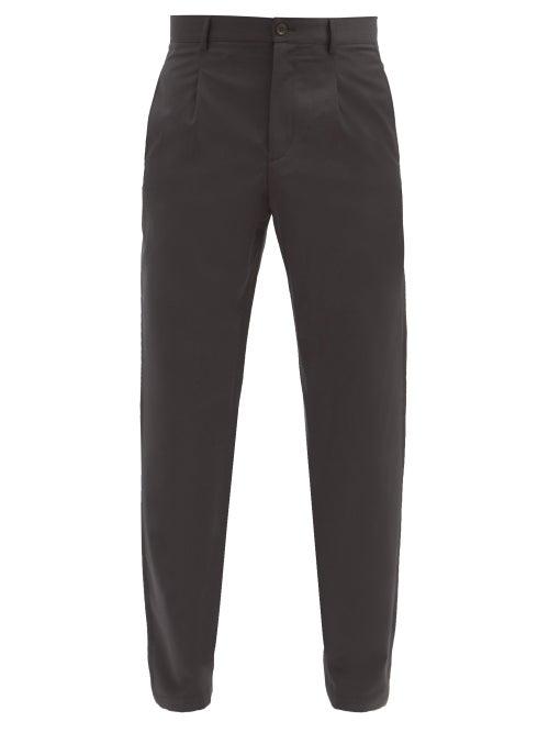 Matchesfashion.com A.p.c. - Dorian Pinstriped-wool Trousers - Mens - Grey