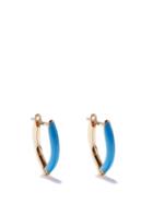 Ladies Fine Jewellery Melissa Kaye - Cristina Enamel & 18kt Gold Earrings - Womens - Blue Gold