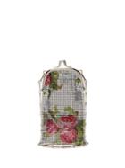 Matchesfashion.com Paco Rabanne - Pixel 1969 Mini Rose-print Chainmail Bag - Womens - Silver Multi