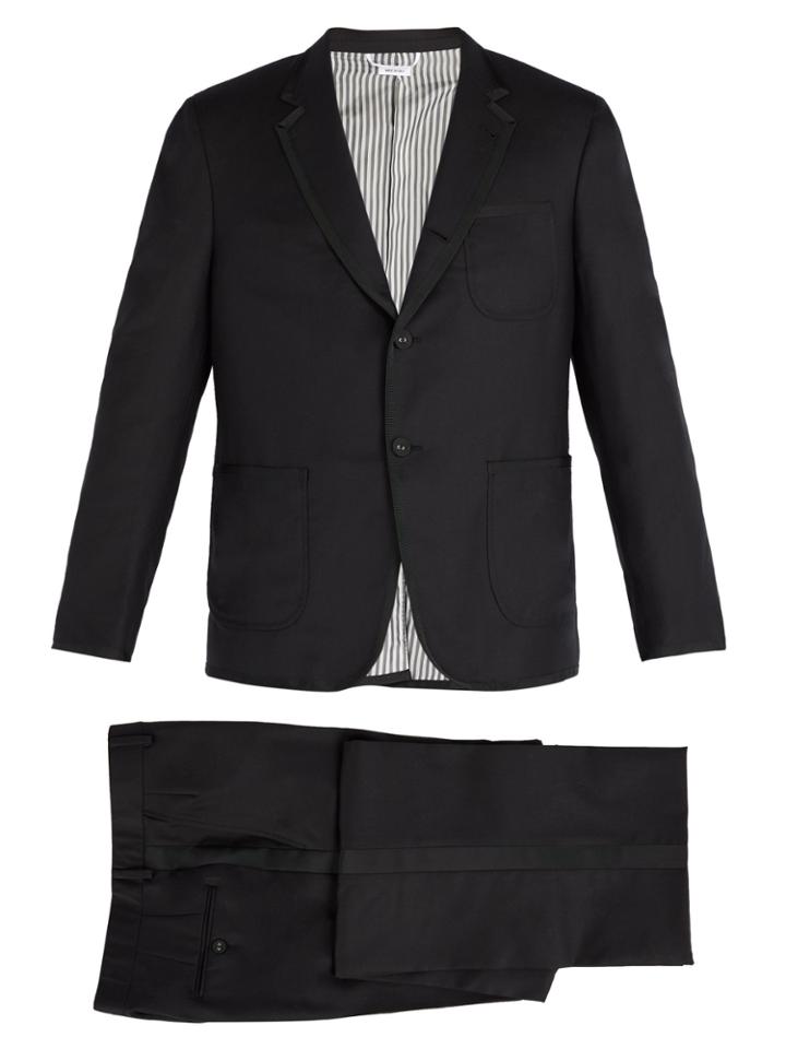 Thom Browne Contrast-trim Wool Tuxedo