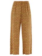Matchesfashion.com Weekend Max Mara - Orietta Trousers - Womens - Red Multi