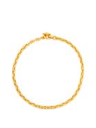 Matchesfashion.com Bottega Veneta - Rolo-chain 18kt Gold-plated Choker - Womens - Gold