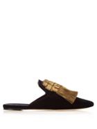 Sanayi 313 Garcia Velvet Slipper Shoes