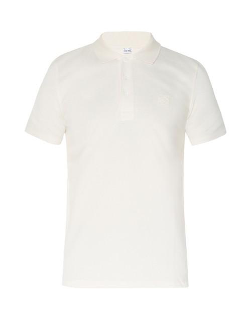 Loewe Logo-embroidered Polo Shirt