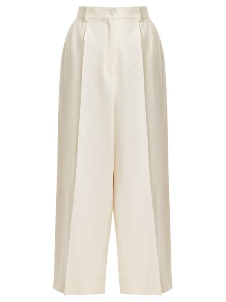 Natasha Zinko Wide-leg Wool-twill Trousers