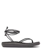 Matchesfashion.com Ancient Greek Sandals - Pieria Wrap Around Leather Sandals - Womens - Black