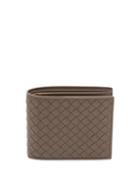 Matchesfashion.com Bottega Veneta - Bi Fold Intrecciato Leather Wallet - Mens - Grey