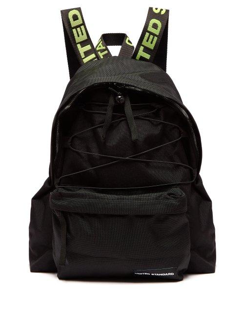 Matchesfashion.com United Standard - Team Canvas Backpack - Mens - Black