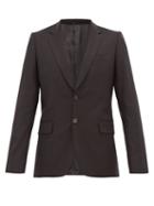 Matchesfashion.com Paul Smith - Soho-fit Virgin-wool Crepe Suit Jacket - Mens - Black