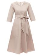 Matchesfashion.com S Max Mara - Tambuto Dress - Womens - Light Pink