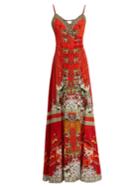 Camilla Hangzhou Hollywood-print Silk Wrap Dress