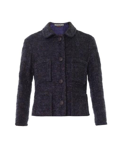Rochas Frozen-boucle Jacket