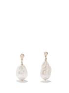 Chlo - Darcey Mismatched Baroque Pearl Earrings - Womens - Pearl