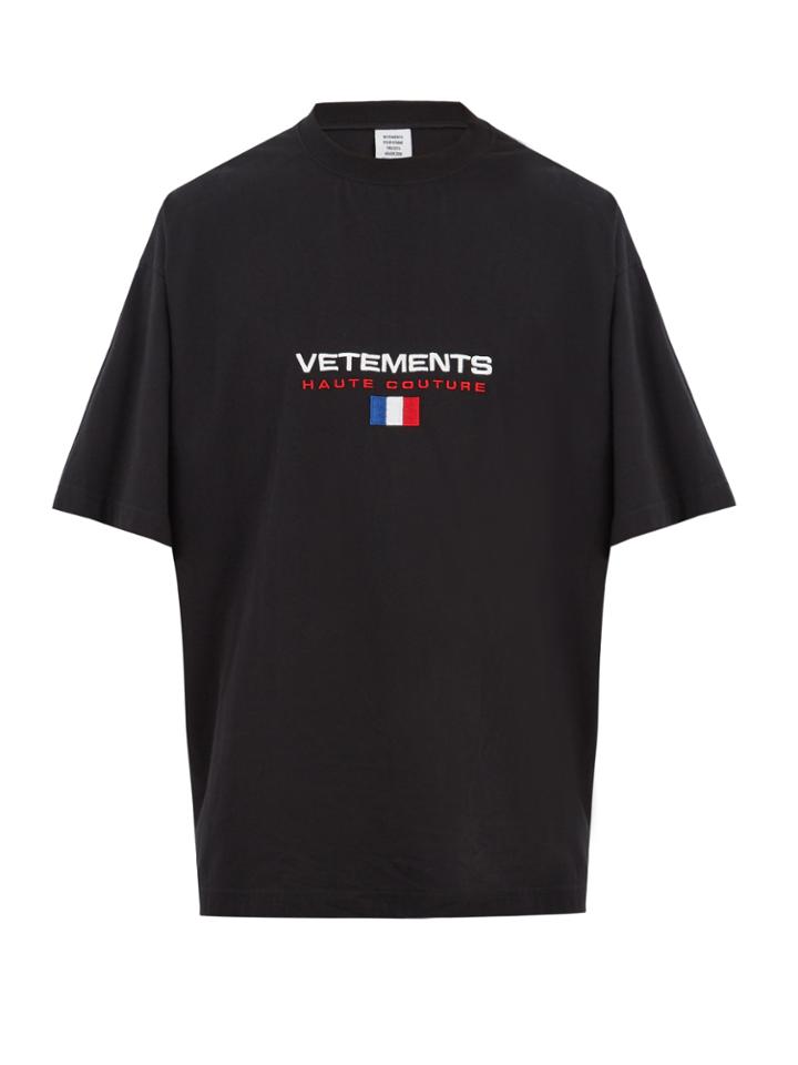 Vetements Logo-print Oversized T-shirt