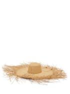 Matchesfashion.com Sensi Studio - Lady Ibiza Oversized Straw Hat - Womens - Beige
