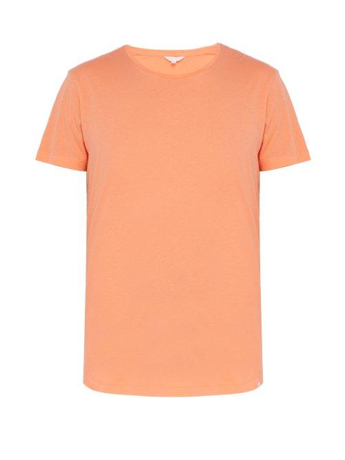 Matchesfashion.com Orlebar Brown - Ob T Cotton T Shirt - Mens - Orange
