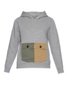 Visvim Contrast-pockets Hooded Sweatshirt
