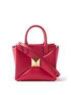 Valentino Garavani - One Stud Quilted-leather Cross-body Bag - Womens - Pink