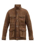 Ralph Lauren Purple Label - Shearling Field Jacket - Mens - Brown
