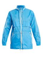 Matchesfashion.com Isabel Marant Toile - Cranden Lightweight Hooded Jacket - Womens - Blue