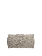 Matchesfashion.com Missoni - Lurex Knotted Crochet Overlay Headband - Womens - Grey