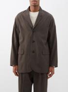 Visvim - Hammons Wool-blend Suit Jacket - Mens - Charcoal