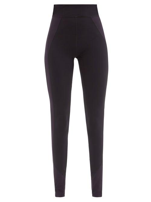 Isabel Marant Toile - Tiso Striped Leggings - Womens - Black
