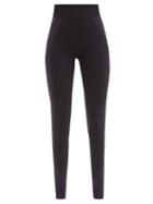 Isabel Marant Toile - Tiso Striped Leggings - Womens - Black
