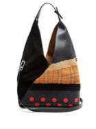 Loewe Sling Polka-dot Leather Shoulder Bag