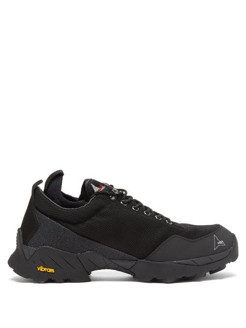 Roa - Neal Mesh Hiking Shoes - Mens - Black